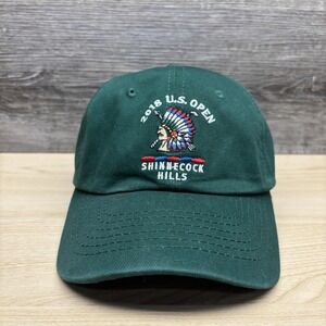 U.S. Open Shinnecock Hills Hat Cap Strap Back Mens One Size Green Golf USGA